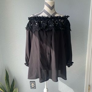 Off the shoulders top